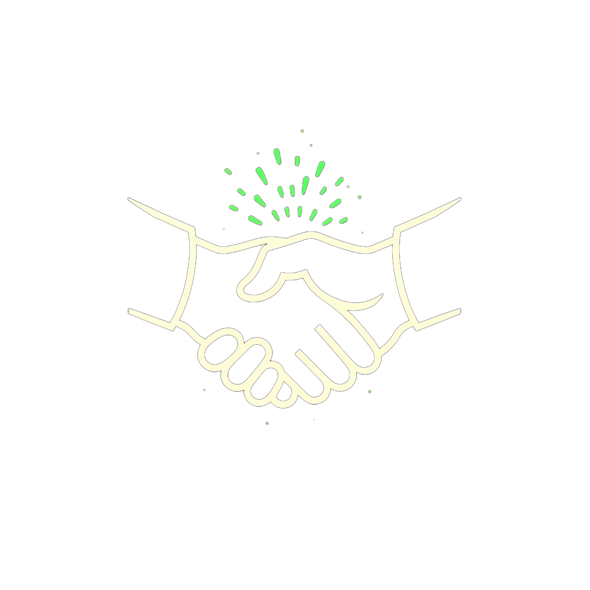 Icon for Collaboration (handshake)